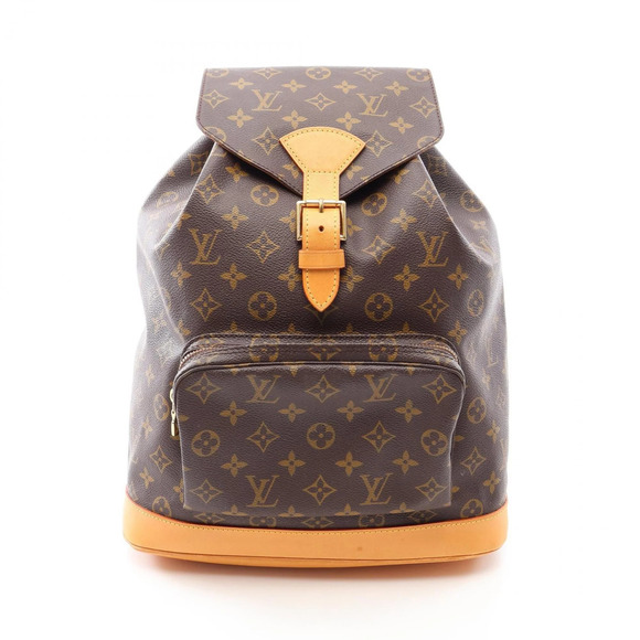 LOUIS VUITTON Brown Monogram Leather Backpack main image 11